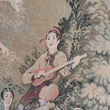 Ancient tapestry painting