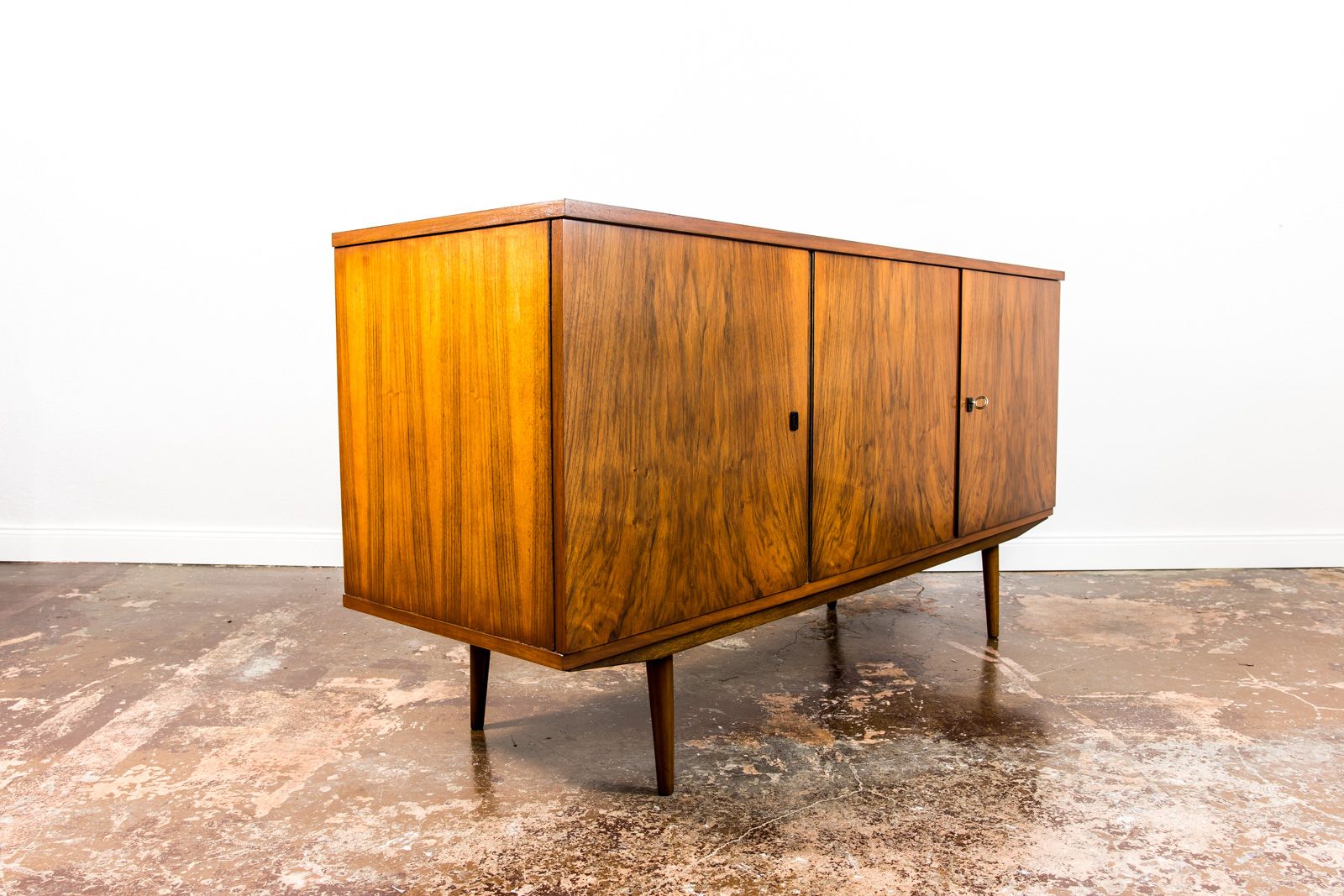 Vintage sideboard by Łódzkie Fabryki Mebli, Poland 1970s