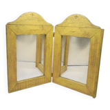 Mirror 2 panels 56 x 40 cm