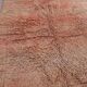 Peach Vintage Moroccan Rug 203 x 331 cm, Berber Shag Rug, Handmade Boho Rug
