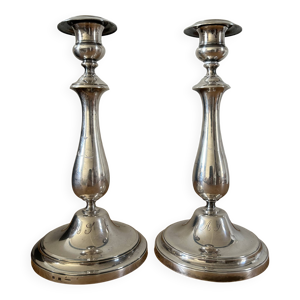 Paire de Bougeoirs christofle