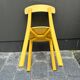 Chaises All Plastic Chair APC bouton d'or Vitra