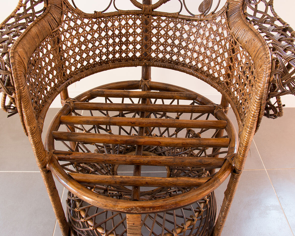 Emmanuelle Peacock Chair