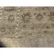 Hand-Knotted Wool Area Rug, Beige Floral Design Carpet for Living Room