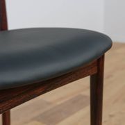 Rosewood Dining Chairs by Helge Sibast & Børge Rammerskov, Denmark, 1960s, Set of 4