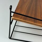 60s 70s teak shelf wall shelf telephone shelf string shelf Danish design