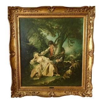XVIIIth signed "Butcher" painting