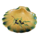 Vintage Vallauris Ceramic Shell Plate – Olive Decor – Year