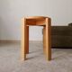 Vintage stool in solid pine chalet/Scandinavian style.