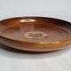 Decorative wooden and marquetry dish by charles spindler, 1920-30