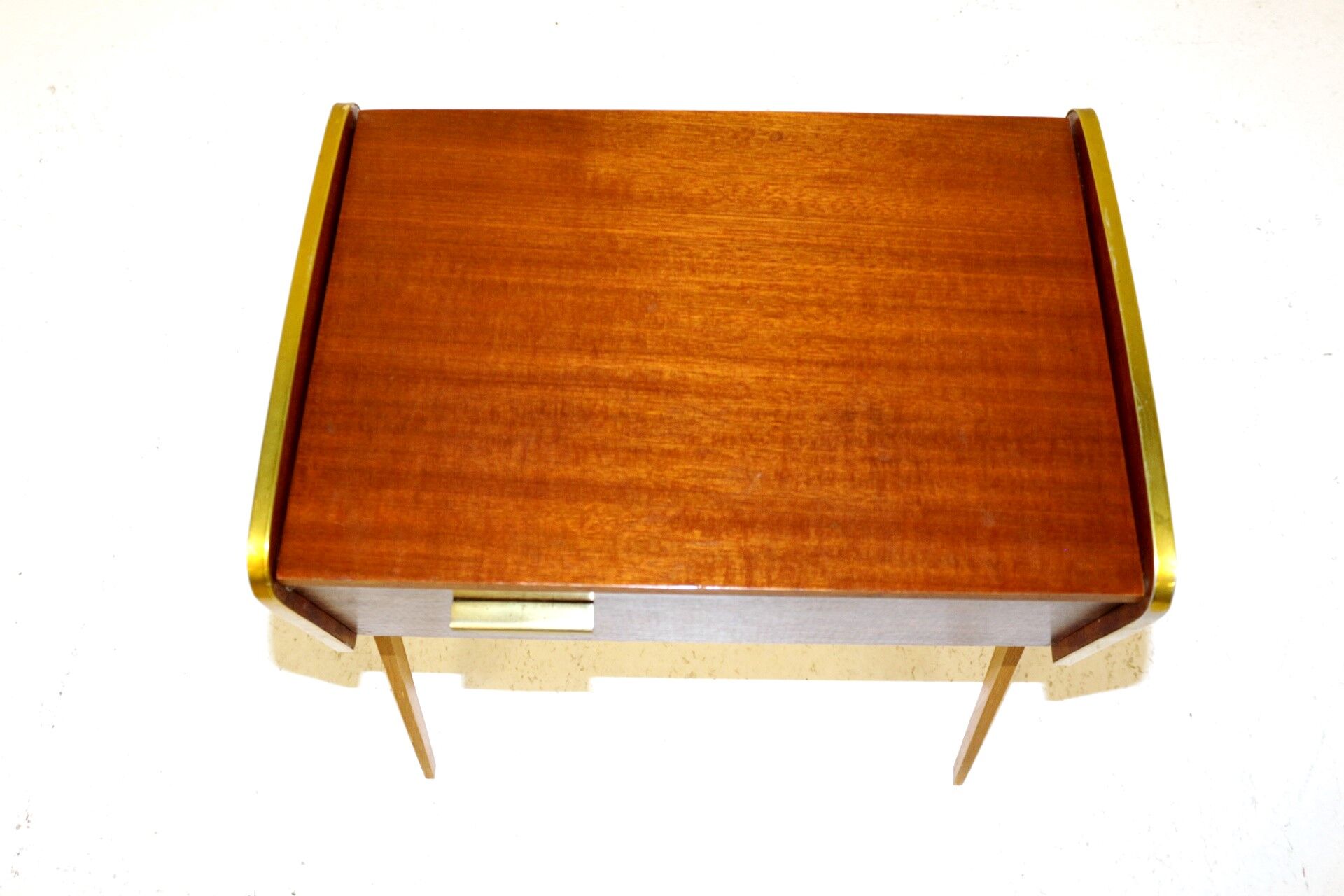 Rosewood and oak sewing bakste, Sweden, 1960