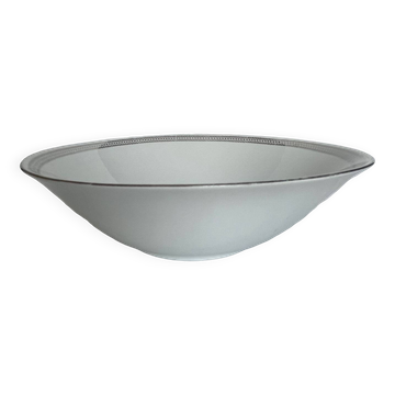 Saladier en porcelaine blanche