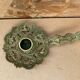 Antique Vintage Gilt Bronze Cellar Raz Hand Candle Holder