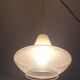 Suspension vintage en verre vers 1960
