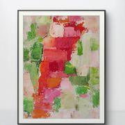 Peinture original Art paysage abstrait