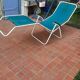 Chaise longue basculante