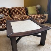 Table basse Japandi vintage