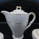 Verseuse, crémier et sucrier Céranord en porcelaine