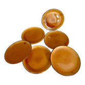 6 Provençal plates