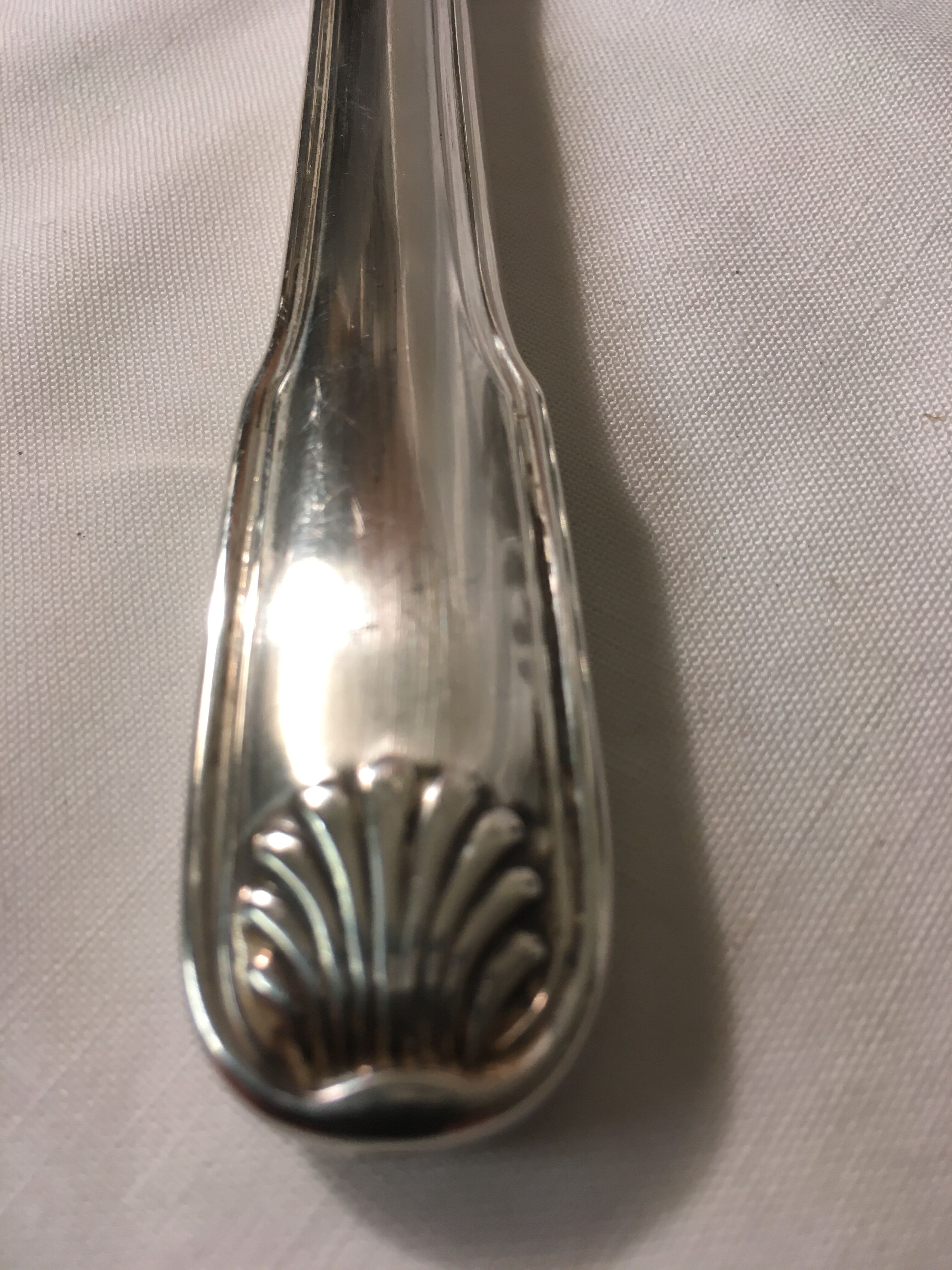 12 silver/stainless steel knives Guy Degrenne