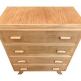Commode art déco bois brut