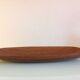Oval flat imitation wood by Caleppio Robex / vintage 60s-70s