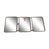 Triptych barber mirror  60x19cm