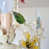 Lustre ceiling design flowers of the 60s art nouveau