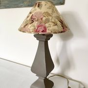 Lampe bois tourné