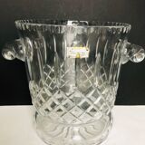 Seau à champagne en cristal taillé