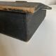 19th farm storage box in washed wooden popular arts