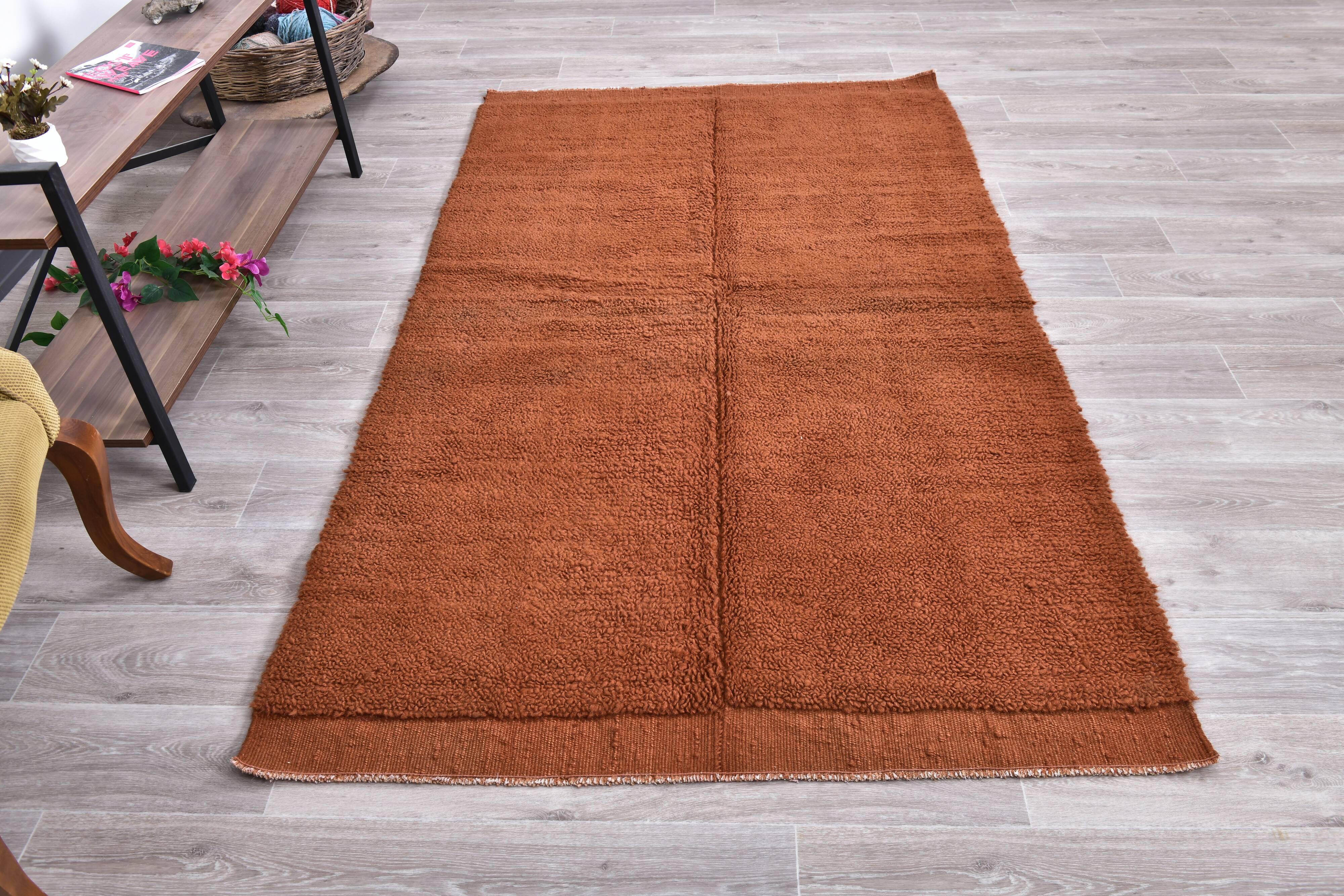 4x7 Terracottoa Moroccan Berber Rug 129x218Cm SK240948