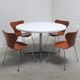 Round Space Age dining table, 1970s