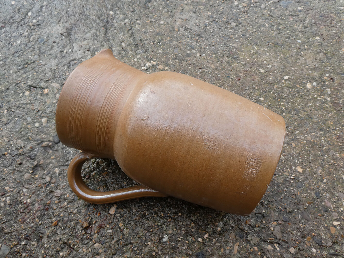 Vintage Berry sandstone pitcher