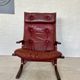 Vintage norwegian leather Siesta chair & ottoman by Ingmar Relling