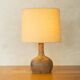 1970s Table Lamp with Ceramic Base