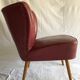 Fauteuil cocktail expo 58 rouge