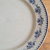 Serving dish in iron earth