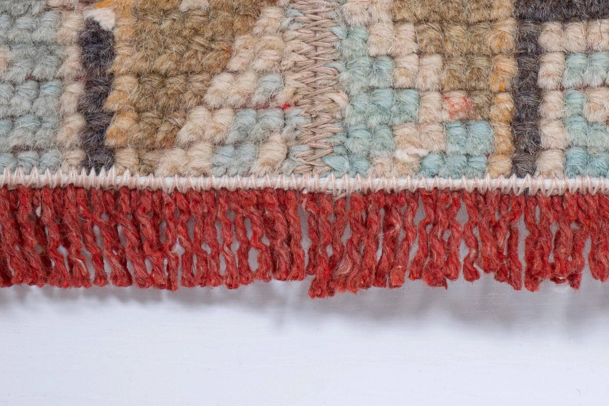 Vintage Turkish hallway rug 49x291 cm