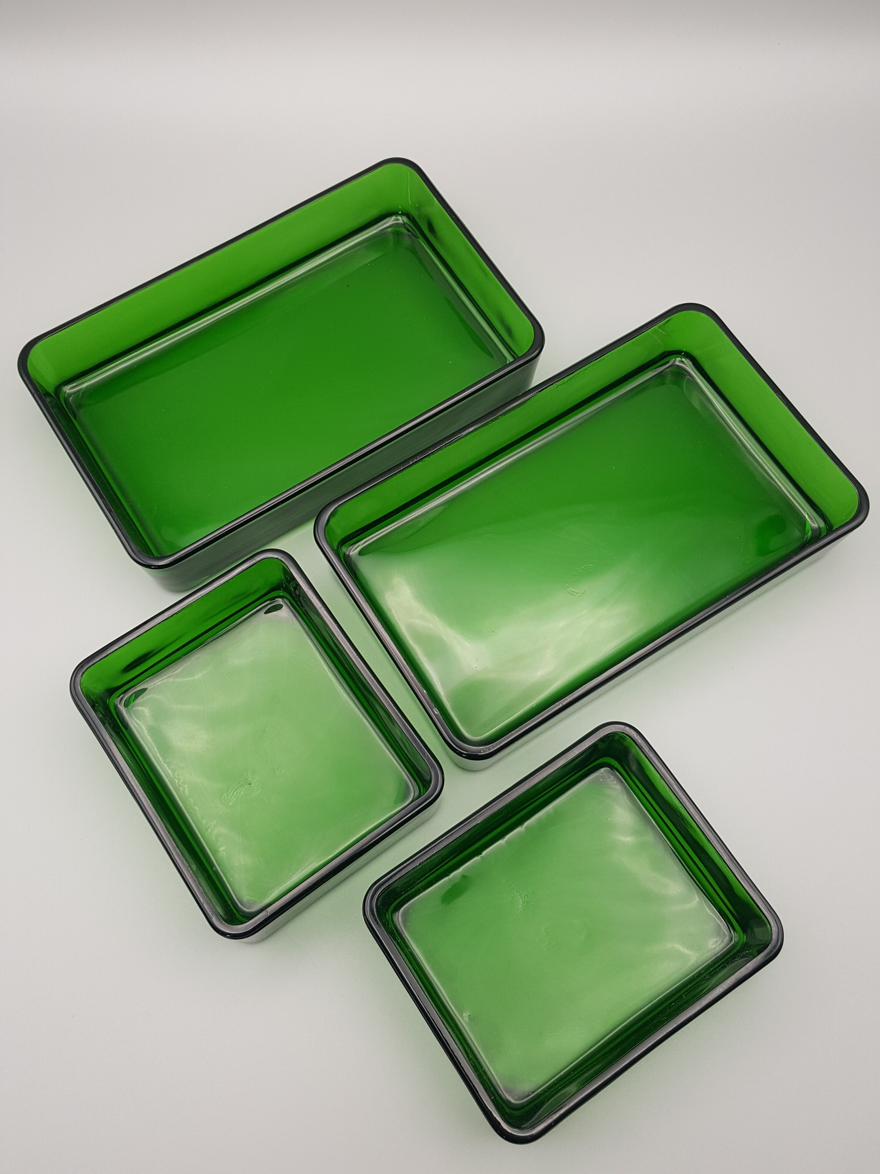 Ravines Vereco stackable rectangular vintage 60s 70s