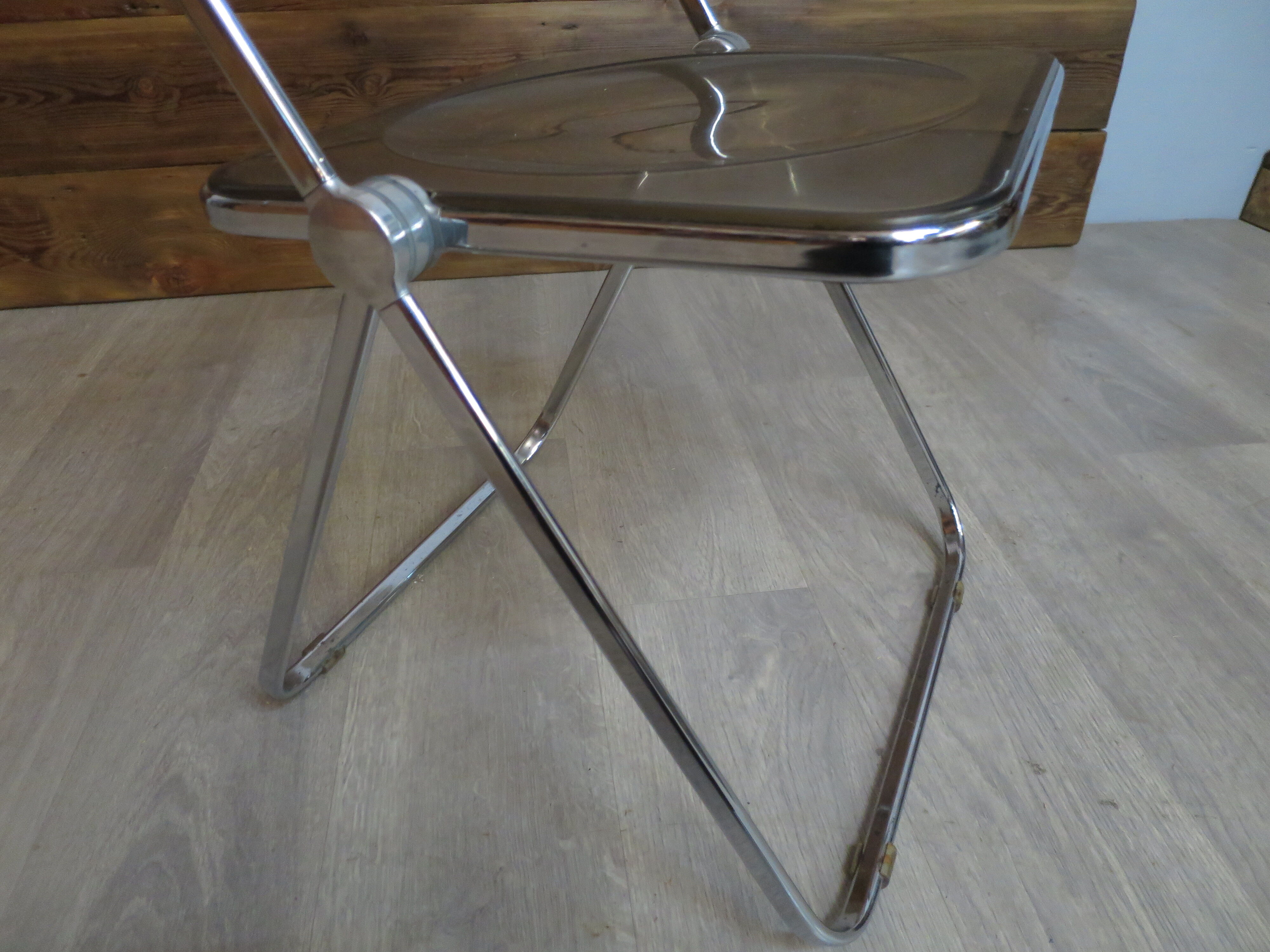 Chair Plia Giancarlo Piretti Castelli edition