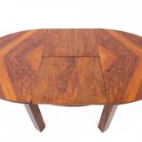 Oval Art Deco table from the 1940s, Poland. After renovation.