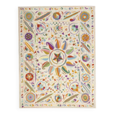 Afghan kilim embroidered suzani 226 x 171 cm