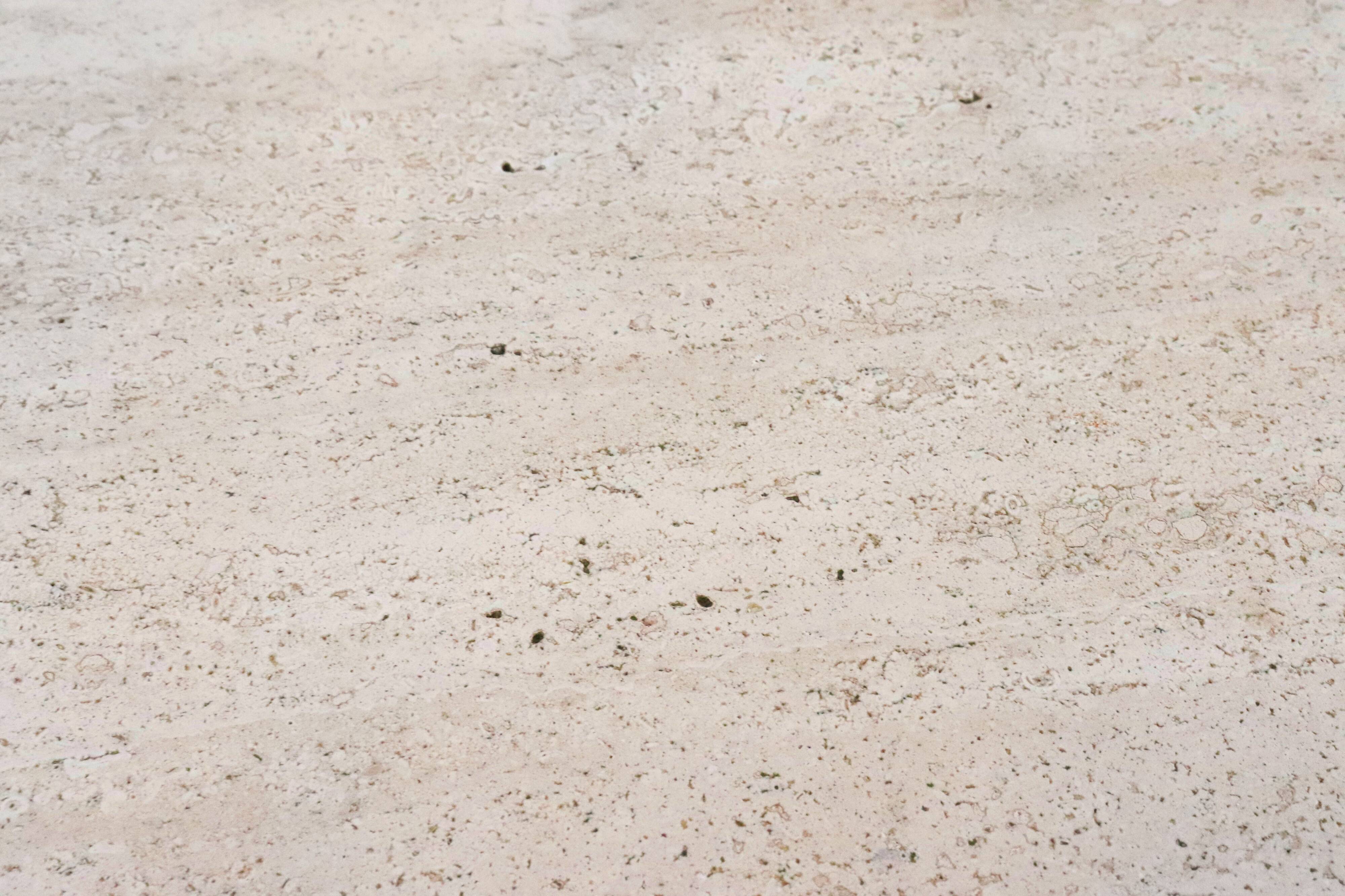 Vintage travertine coffee / side table