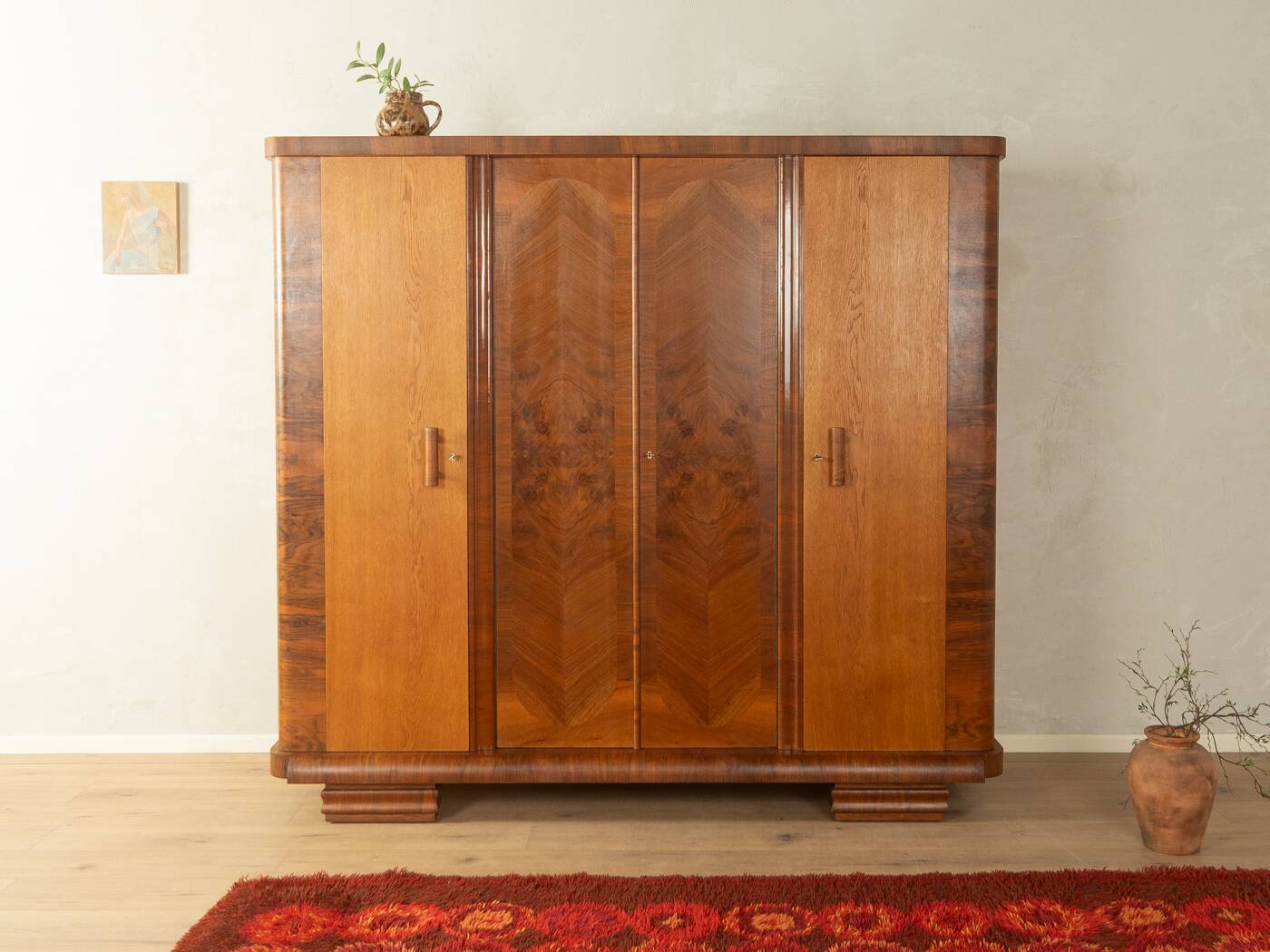 Wonderful Art Deco wardrobe from the 1920s