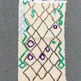 Small Berber Carpet Beni Ouarain 95x175 cm