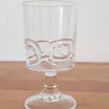 Ensemble de verres en cristal années 70