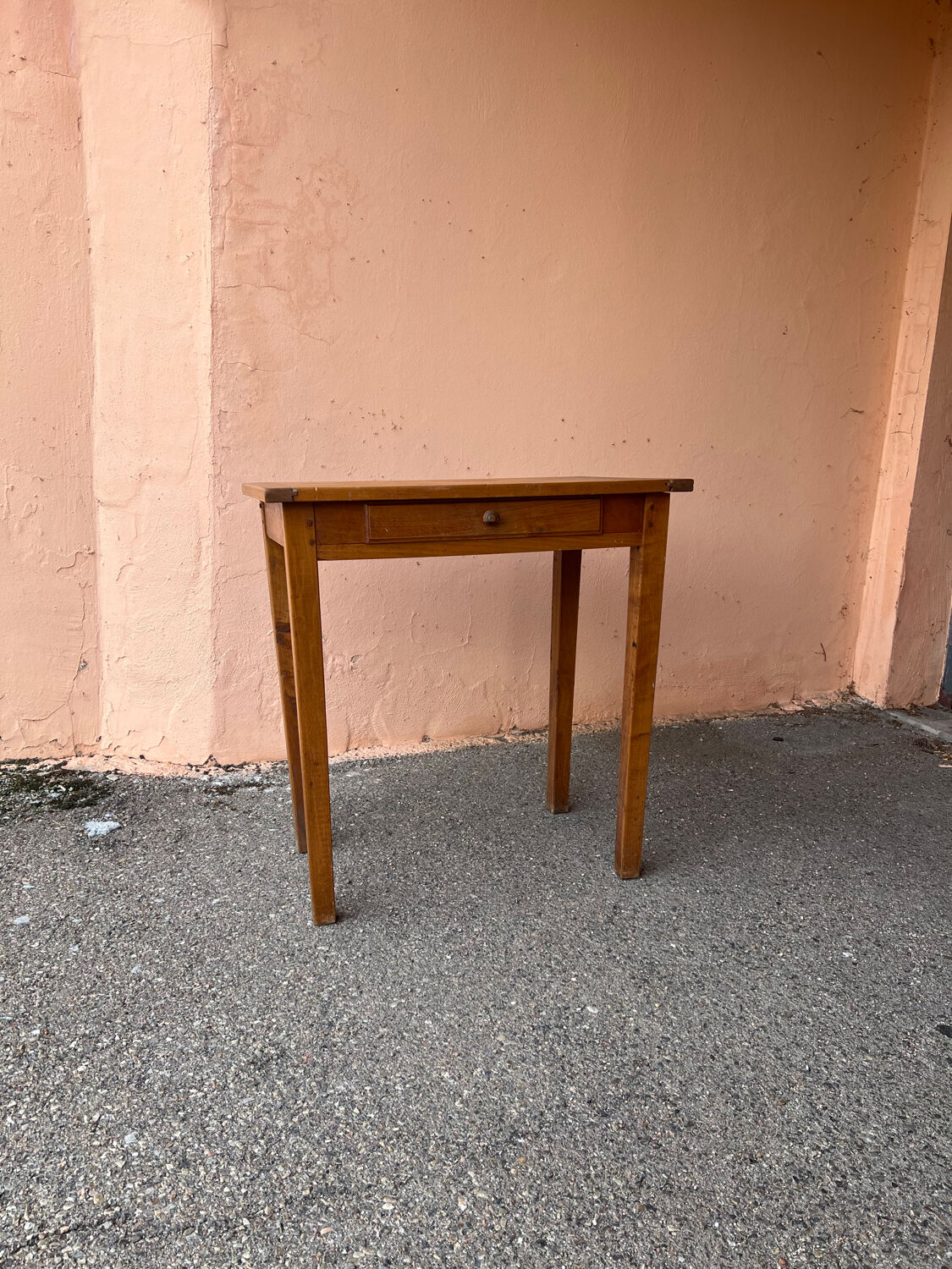 Small wooden table