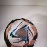 Empty pocket in blown glass 60s 70s