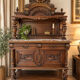 Desserte - Buffet ancien en noyer Henri II XIXeme